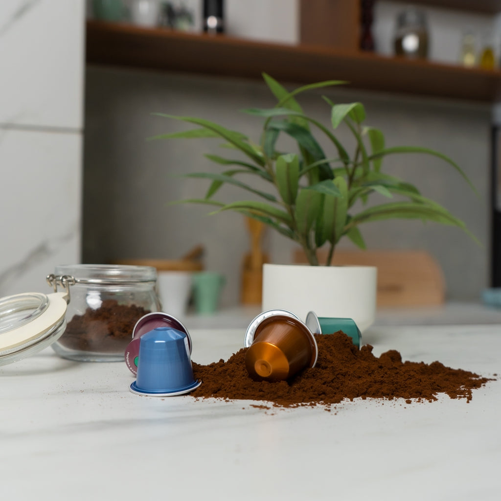 Coffee Capsules and Ground Coffee Powder Portable Coffee Machine